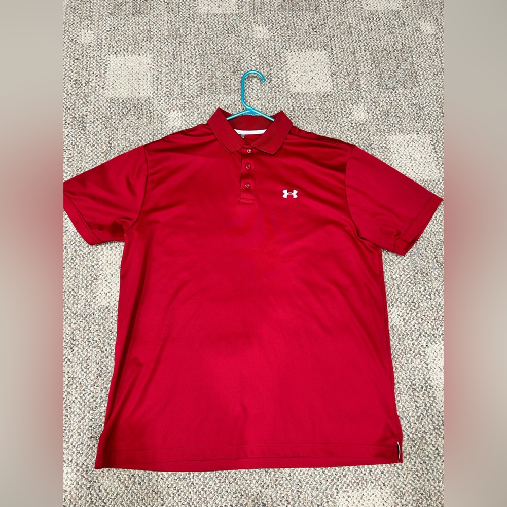 Under Armour Red Men’s Polo